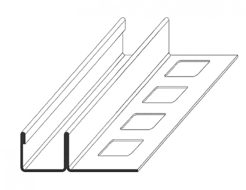 Glas U Profile Tlg Ohne Gef Llekeil Edelstahl Verchromt Cosmo Systems