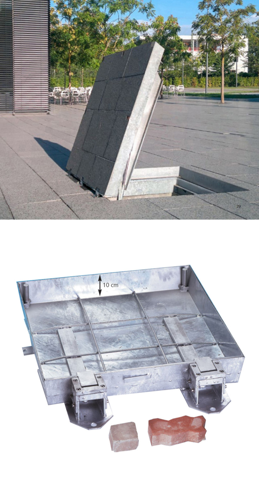 Edelstahl-Ablaufrost Für Den Außenbereich, Effektives Design