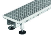 Entwässerungsrinne höhenberstellbar; Drainagerinnen; Entwässerungsrinnen;