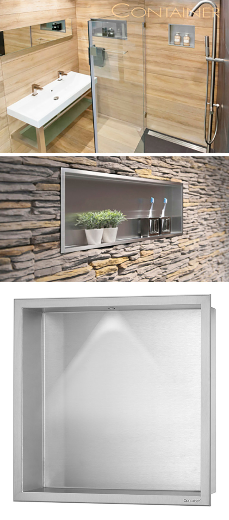 Wandnische BOX mit LED-Beleuchtung und Deckrahmen Archive - Cosmo Systems