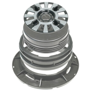 Stelzlager mit fixem Kopf, höhenverstellbar