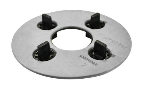 Abstandshalter 2 mm und 4 mm für Stelzlagerkopf